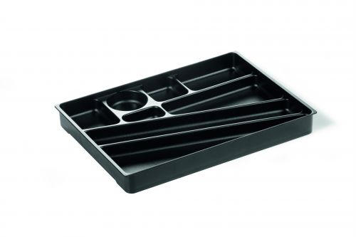 Durable Catch-All Insert Drawer Plastic Black Ref 1712004058 Durable (UK) Ltd