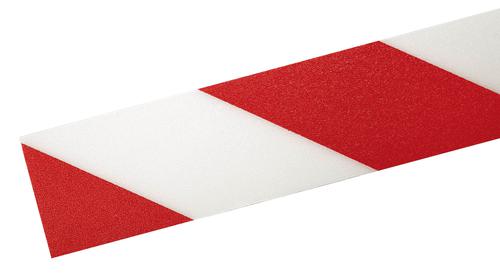 Durable DURALINE® Strong Floor Marking Tape Red/White 50mm x 30m  Pack of 1