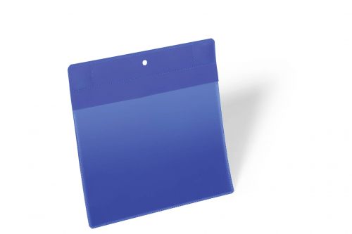 Durable Neodym Magnetic Document A5 Landscape Dark Blue - Pack of 10