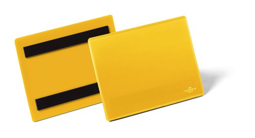 Durable Magnetic Pocket A6 Yellow