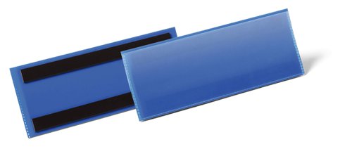 Durable Logistics Pockets Magnetic (1/2 A5 Landscape) Dark Blue [Pack 50] 175707