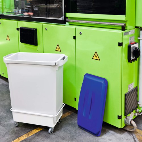 Durable Lid for use with the Durabin Rectangular Waste Bin 60 Litre. The lid is food-safe according to EU Regulation no. 1935/2004/EC. The lid measures 501x272x57.5mm and is 100% recyclable.