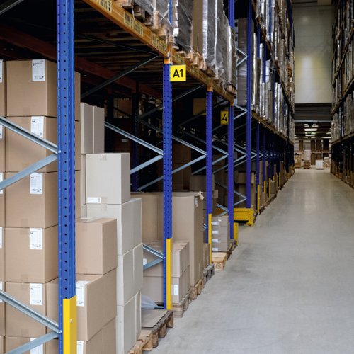 Durable Magnetic Aisle Sign 149mm - Warehouse Signage - 10 Pack  187119