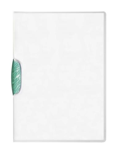 Durable Swingclip Crystal Folder A4 3mm (30 Sheets) Dark Green 226032 [Box 25]