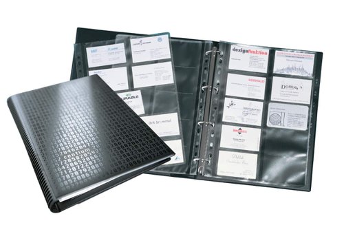 Durable VISIFIX 400 Business Card Album