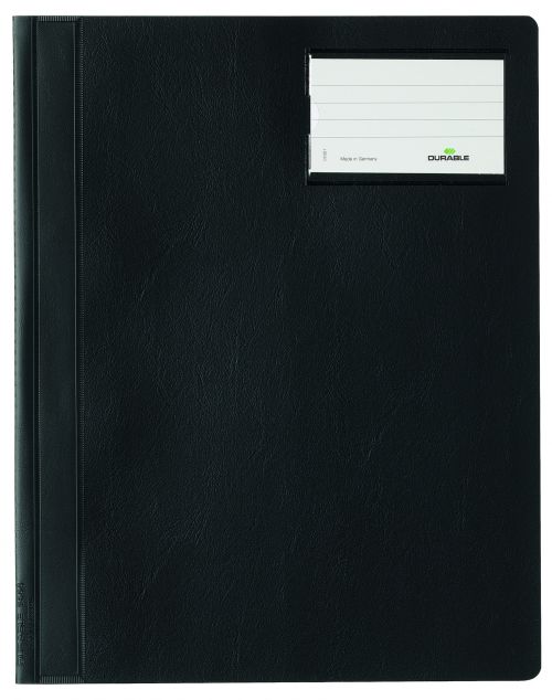Durable Management File A4 Extra Wide Black - Pack of 25