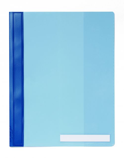 Durable Clear View Management File A4 Blue - Pack of 25  251006