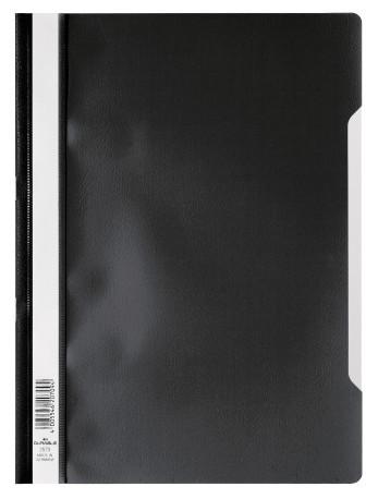 Durable Clear View A4 Folder Black - Pack of 25