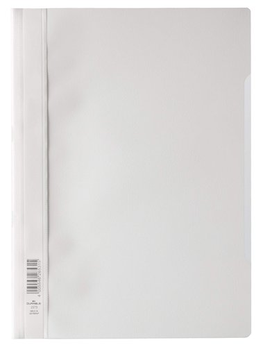 Durable Clear View A4 Folder White