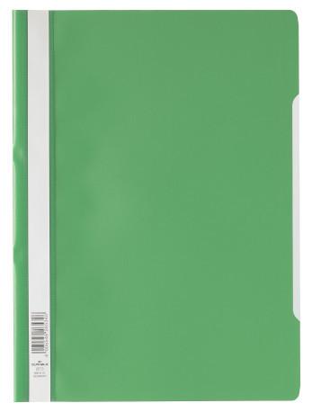 Durable Clear View A4 Folder Green - Pack of 25