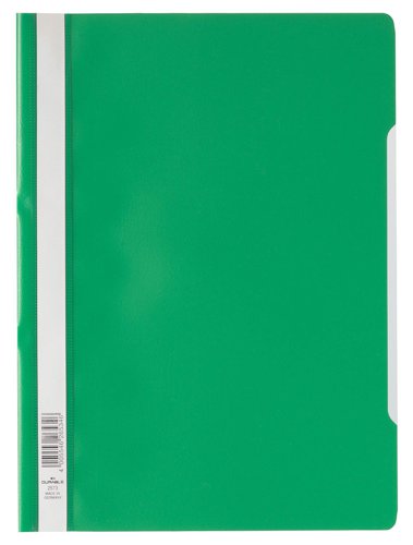 Langstane Clear View Report File A4 Green 252305 [Pack 25]