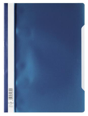 Durable Clear View A4 Folder Dark Blue - Pack of 25  252307