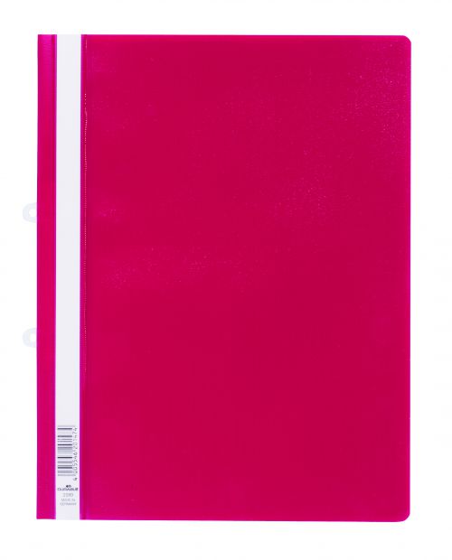Durable Clear View Folder A4 Red - Pack of 25  258003