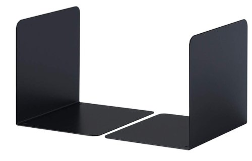 Durable Bookends Small Set of 2 Black