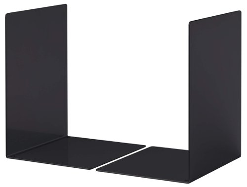 Durable Bookends Large Set of 2 Black