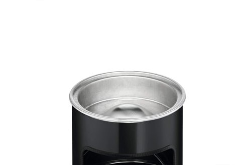 Durable Round Ashtray Bin 17L Black