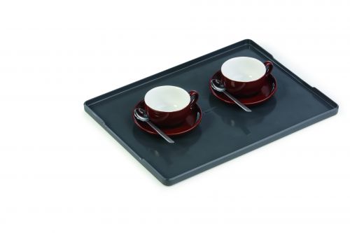 Durable COFFEE POINT Serving Tray Charcoal 338758