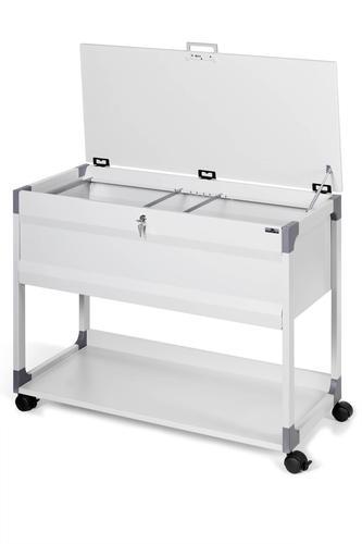 Durable System File Trolley 100 Multi Top - Pack of 1
