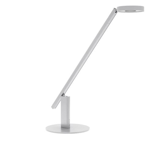 Durable LUCTRA Aluminium Table LITE 3D Gesture Control Biologically Effective Light Desk Lamp Silver - 921323 56615DR