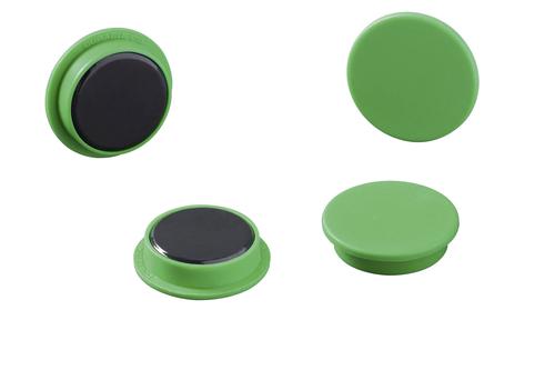 Durable Magnets 32mm Green 470305 [Pack 4]