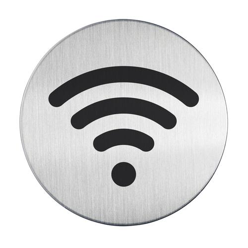 Durable PICTOGRAM 'Wi-Fi' 83mm Pack of 1