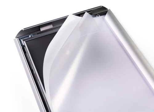 Durable Aluminium Snap Frame A5 Silver - 479523