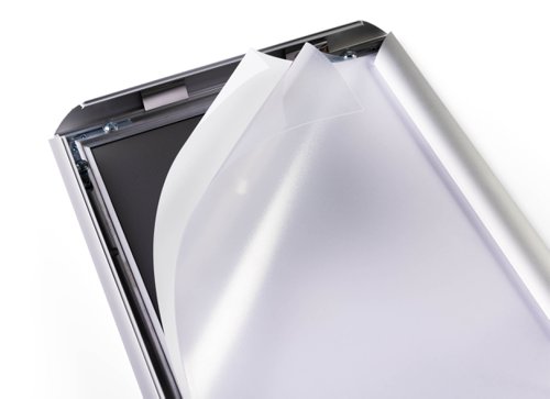 Durable Floor Infostand Aluminium Snap Frame A4 479823
