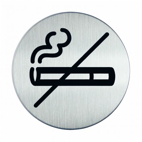 Durable PICTOGRAM No Smoking 83mm - Pack of 5