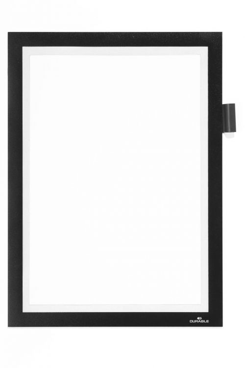 Durable DURAFRAME® Magnetic Note A4 Black - Pack of 1