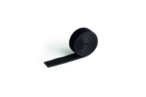 Durable CAVOLINE® Cable Management Grip Tape 20mm Black - Pack of 1