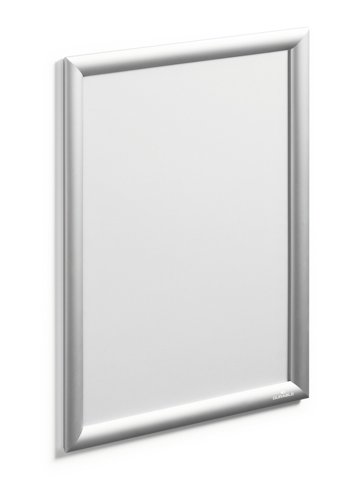 Durable Outdoor Snap Frame Weatherproof Poster Holder Notice Board - A3 Silver