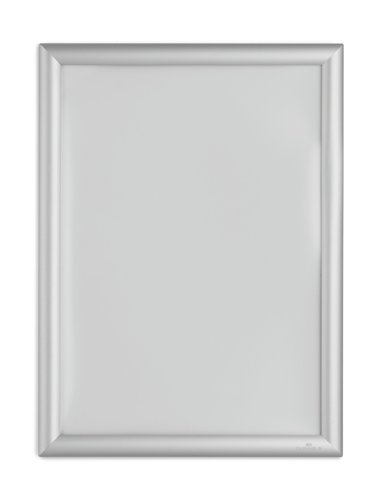 Durable Outdoor Snap Frame Weatherproof Poster Holder Notice Board - A3 Silver
