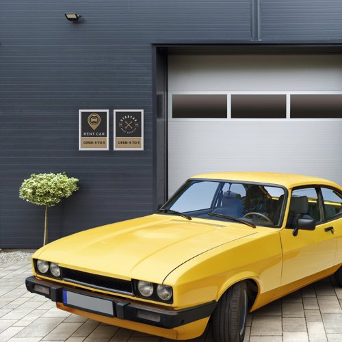 Durable Outdoor Snap Frame Weatherproof Poster Holder Notice Board - A3 Silver