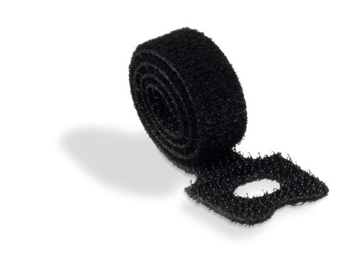 Durable CAVOLINE Grip Tie Black (Pack 5) - 503601