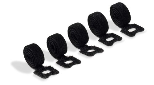 Durable CAVOLINE Grip Tie Black (Pack 5) - 503601