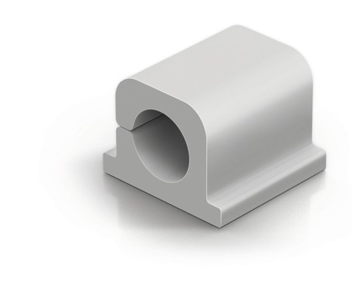 Durable CAVOLINE Clip PRO 1 Grey (Pack 6) - 504210