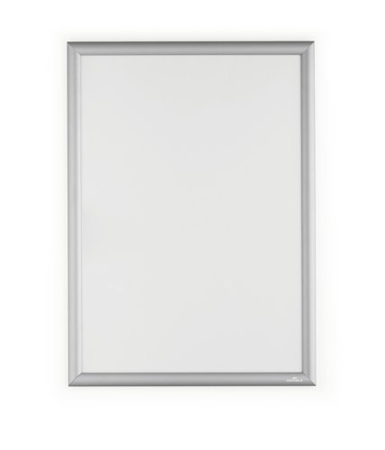 Durable Outdoor Snap Frame Weatherproof Poster Holder Notice Board - A2 Silver
