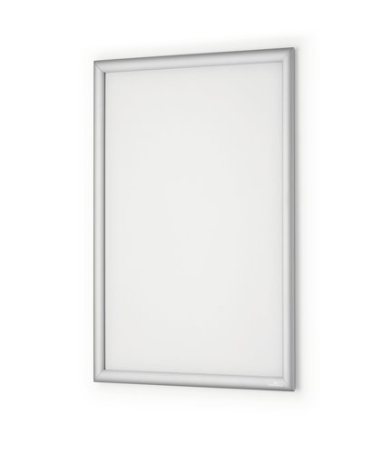 Durable Outdoor Snap Frame Weatherproof Poster Holder Notice Board - A2 Silver