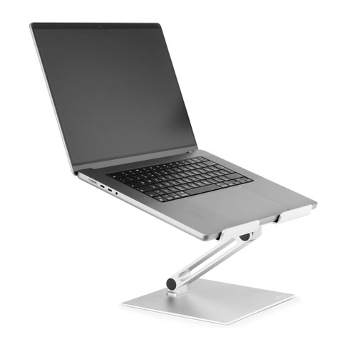 Durable Universal Adjustable Laptop Stand Rise Silver 505023