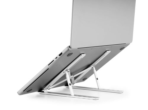 Durable Laptop Stand FOLD Portable & Adjustable Non-Slip Folding Stand for Laptops Includes Travel Bag - 505123  26473DR