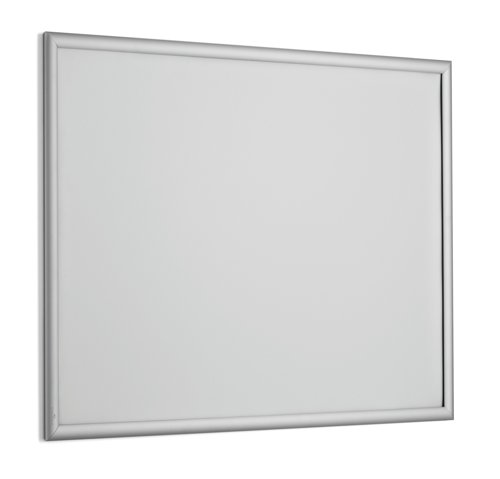 Durable Outdoor Snap Frame Weatherproof Poster Holder Notice Board - A1 Silver