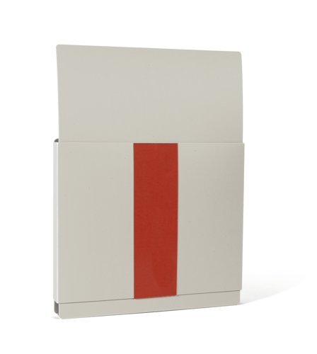 Durable Info Box Self Adhesive Document File Holder Wall Display - A4 Grey  507210