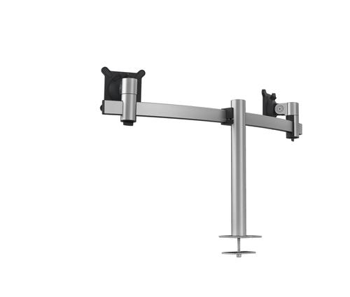Durable Monitor Mount with Arm for 2 Screens Through-Desk - Pack of 1  508623