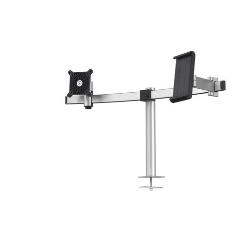 Durable Monitor Mount for 1 Screen and 1 Tablet Through-Desk - Pack of 1  508823