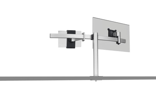 Durable Monitor Mount PRO with Arm for 1 Screen and 1 Tablet - Through Desk  508823