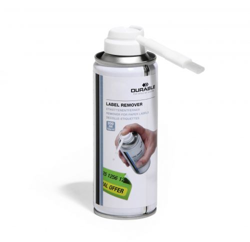 Durable Label Remover Spray Can with Applicator Brush 200ml 586700