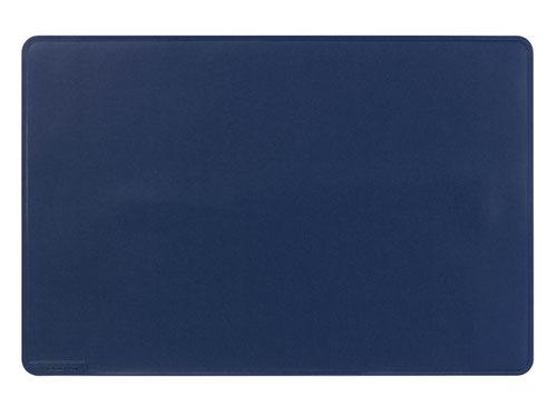 Durable Desk Mat PP with Contoured Edges 530x400mm Dark Blue - Pack of 5
