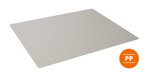 Durable Desk Mat Contoured 53x40cm Grey