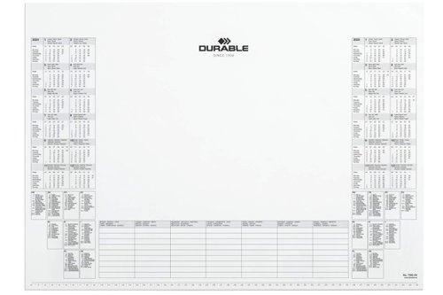 Durable Calendar Paper Inlay (25 Sheets) for Durable Desk Mat 729202