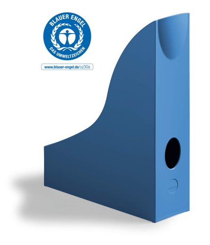 Durable ECO Magazine Rack Blue